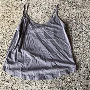 Yummie by Heather Thompson grey tank - NWT- L